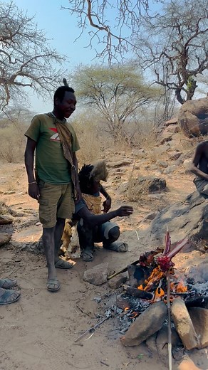 Hadzabe Cooking 🥘 with Chaba | Urban vlogger
