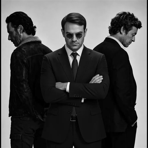 The big 3 🔥🔥 #daredevil #mattmurdock #thewalkingdead #rickgrimes #thementalist #patrickjane