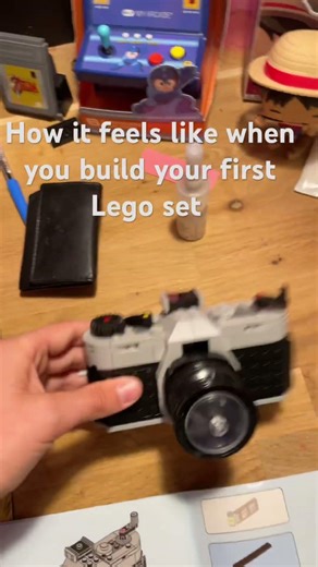 How it feels like when you build the first Lego set #lego #collection ￼