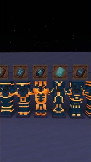 Every Diamond Armour Trim with Resin. #minecraft #viral #subscribe