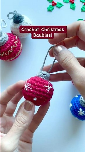 Crochet Christmas Bauble