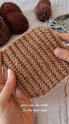 One of my favourite crochet stitches! #crochet #crochetstitches