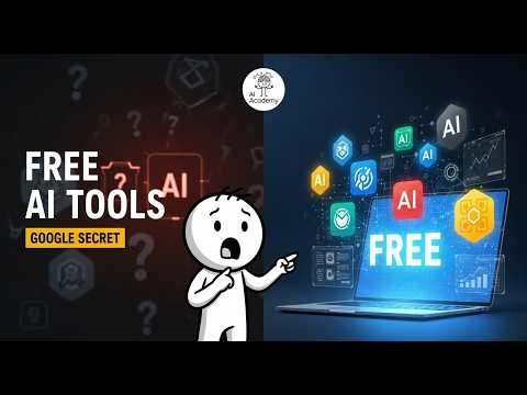 Google’s SECRET AI Tools (100% FREE) – No One Talks About This!
