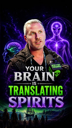 Acid For Squares Podcast Guest Kai Karrel, master medium and ayahuascero, explains why some people who believe they are perceiving aliens may actually be encountering spirit. In this clip, Kai shares his perspective that when the human brain comes into contact with something non-physical, unfamiliar, or beyond ordinary comprehension, it may try to translate that experience into an image it can understand. For some people, that image may appear as an alien, even if the presence itself is actually