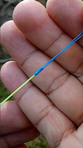 how to tie Braid to Mono #braid #fishingknot #mono #knot #tips #tutorial