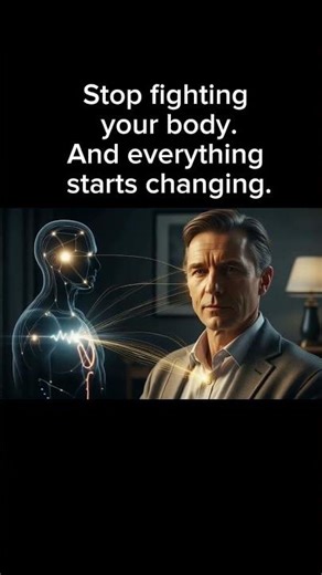 Stop fighting your body. And everything starts changing.