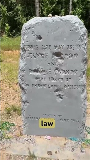 Bonnie and Clyde Were Killed By Law Enforcement Here #bonnieandclyde