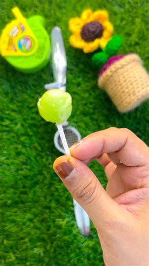Green Lollipop Crushing 🍭💚 | Super Satisfying ASMR 🍭✨ | Satisfying Candy Crush Video”