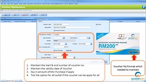 How to set voucher maintenance on your AutoCount POS System? 🤔Check out the video below.👇👇👇👇If you like this video, kindly Like and Share. ❤️👍 如何设定voucher maintenance 在您的AutoCount POS System？🤔请看以下视频。👇👇👇👇 如果您喜欢这视频,请按赞及分享出去。❤️👍 You may check out other videos for self learning on our YouTube Channel / 您可以自修以观看其他视频在我们的YouTube频道https://bit.ly/2QXsFXS🎥 AutoCount Point of Sales (POS) - Exchange Items: https://youtu.be/zkA5uStVKrw - Refund: https://youtu.be/3ZnmZIRRHGs - E-Wallet Module Tut