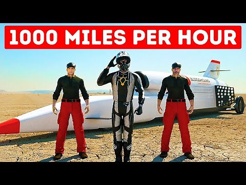 Fastest Car Ever Breaks Sound Barrier Like a Jet