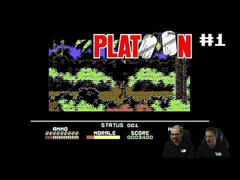 Platoon #1: Durch den Dschungel von Vietnam (RetroPlay Live/C64)