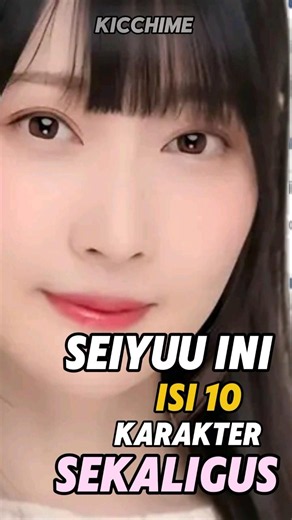 Seiyuu Ini Borong 10 Karakter Sekaligus di Satu Anime?!