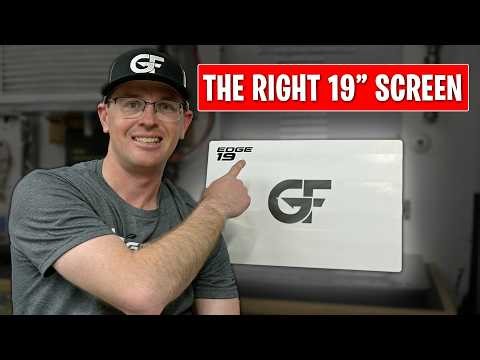 The Best Value 19” Screen for Garmin Livescope & Lowrance (Edge 19)