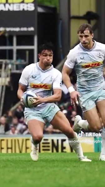 The Marcus Smith goose step! #rugby #andrewforde