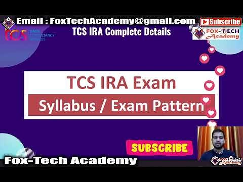 TCS IRA full details | What is tcs ira? TCS IRS Syllabus | How to crack TCS IRA | IRA Exam Pattern