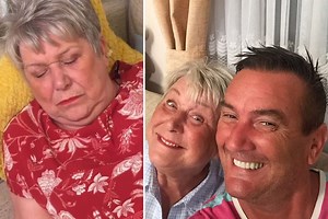 Gogglebox's Jenny falls ASLEEP during Meghan Markle's bombshell Oprah interview as she films the show with Lee