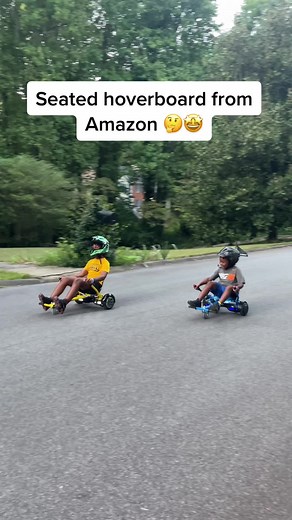 Hoverboard seat attachment with hoverboard from Amazon. #amazonfinds #amazonmust #hoverboard #hoverboardseat