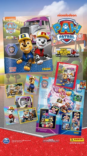 1.6K views | OUT NOW! The brand new Paw Patrol Big Truck Pups Sticker Collection! Check out the collection here: https://bit.ly/46SlNPQ #pawpatrol #panini | Panini UK & Ireland | Facebook
