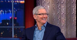 Apple CEO tells Colbert why he came out as gay