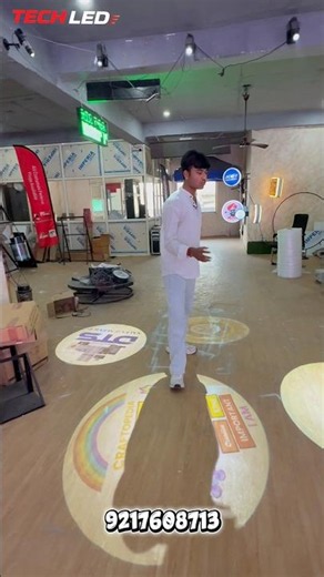 Led logo Projector 📽️ best advertising product tech led 😱