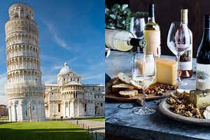 Pisa, Pasta and Chianti wine Small Group tour from La Spezia