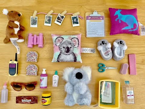 Opening American Girl Doll Kira Whole World Collection Haul