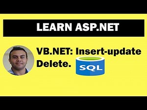 Programming in ASP.NET - Insert Update Delete in SQL Server in VB.NET with Source code
