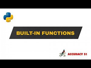 Built-in Functions in Python | Complete Beginner Guide | Python Built-in Functions You Should Know