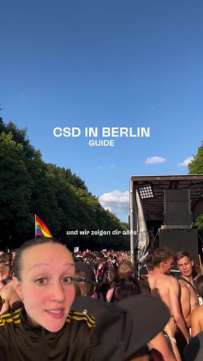 CSD Lets go ✊🏽🏳️‍🌈 #berlinpride #csd #demoroute #queerpride