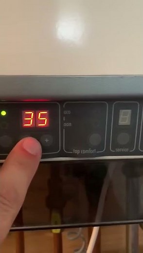 Verlagen van de temperatuur van de verwarming van een Intergas Kompakt HR (model voor 2010) CV-ketel