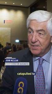 27K views · 22 reactions | In an interview at the Chinese embassy in London, John McLean, Chair of the China UK Business Development Centre, reflected on China’s transformation over the past two decades. He said: “When you look at the economic tsunami in 2008, China was catapulted to the top table and was a kind of engine room when the rest of the world was suffering.” #china #chinanews #economy | CGTNEurope | Facebook