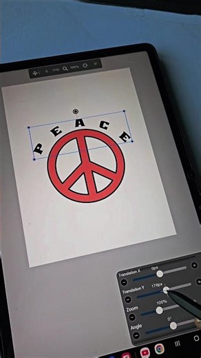 How to make Curvy text in IBIS PAINT X #shorts #ibispaintx #curvytext #texteffect