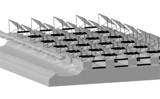 漂浮式结构设计，波浪与结构相互作用的流固耦合计算，注：仅可用于个人学习