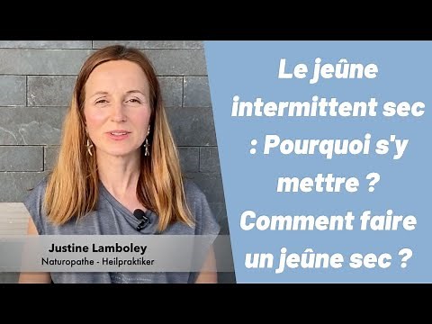 Le jeûne intermittent sec : Pourquoi s'y mettre ? Comment faire un jeûne sec ?