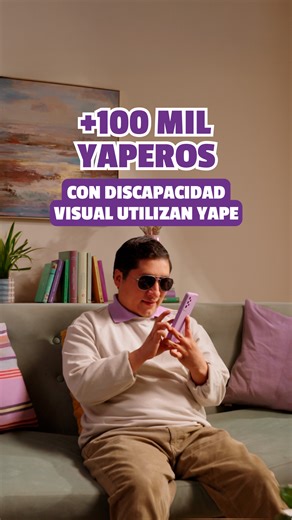 4K reactions · 112 shares | ¿Sabías que más de 100 mil yaperos con discapacidad visual utilizan Yape gracias al lector de pantalla? #Yape #Accesibilidad #PorUnPerúParaTodos #InclusiónFinanciera | Yape | Facebook