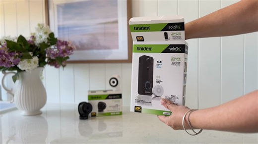Your front door is the first line of defence — make sure it’s protected. With the Uniden Security Range, you can see who’s there, speak to visitors from anywhere, and keep an eye on deliveries in real time. Whether you’re at work, on holiday, or just relaxing at home, peace of mind starts right at your doorstep. | Uniden