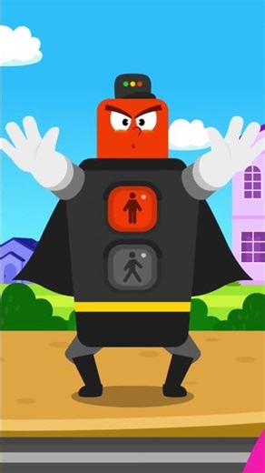 Stop! Signal Man | Kids Safety Song | #shorts #tidikids