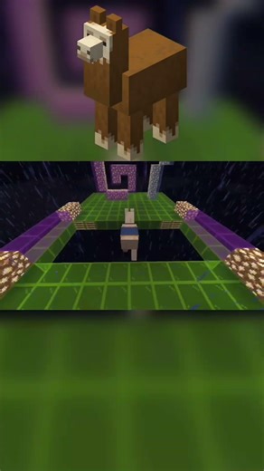 What mobs will pass and not fall to the bottom of Minecraft?😨 #minecraft #gaming