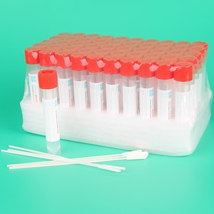 [Hot Item] Oral Nasal Swab Kit with Vtm for PCR Test Virus Sample Collection Kit CE Approval