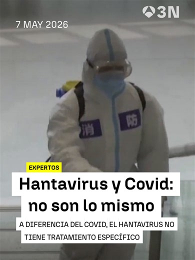 🦠 Más mortal, sin vacuna ni tratamiento: parecidos y diferencias entre el hantavirus y el COVID-19 🔴 El brote de hantavirus ha generado alerta a la población recordando al coronavirus. Sin embargo hay que saber cuales son sus diferencias. 📲 Toda la información en antena3noticias.com #Antena3Noticias #Noticias #News #NoticiasTikTok