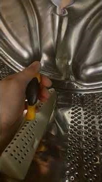 gorenje washing machine Drum Paddle/Lifter remove replacement cleaning easy peazy wa 614 24