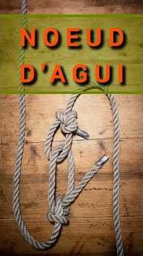 Le nœud de chaise... version double ! #short #tuto #knot