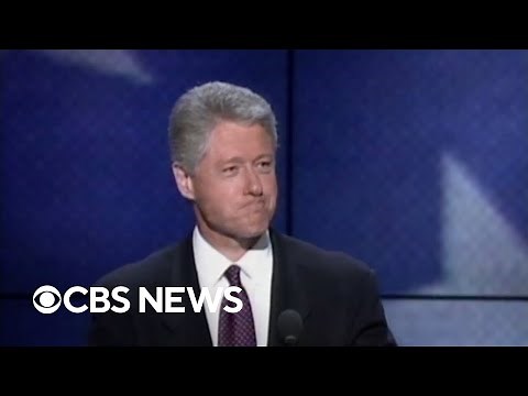 From the archives: Bill Clinton's speech at 1996 DNC in Chicago
