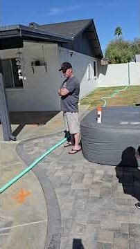 Client testimonial prior to starting pool remodel