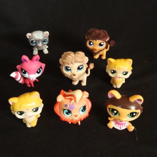 Set of 8 LPS Littlest Pet Shop Animals, Lot of Pets Vintage Animals, Collectible - Etsy