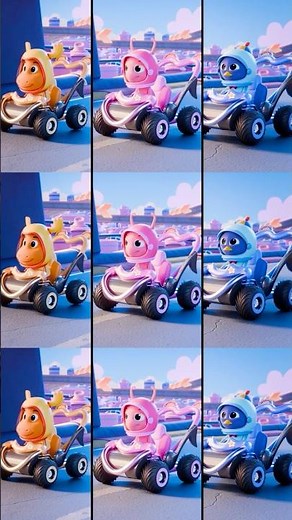 #Backyardigans drive fast on Racing Day! 🏎️