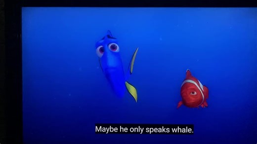 Dory's Hilarious Whale Conversation in Finding Nemo