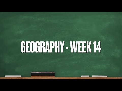 CC Cycle 1 Geography Week 14