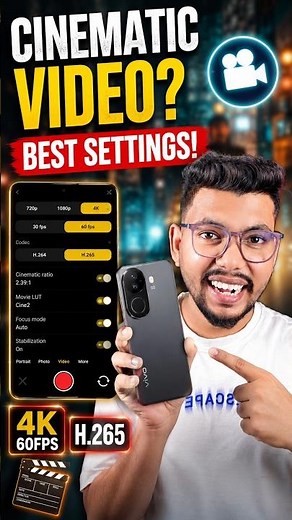 Shoot Cinematic Videos on ANY Phone 🔥 Best Camera Settings You Need to Try!