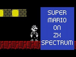 SUPER MARIO BROS demo for the ZX SPECTRUM | Real ZX Spectrum hardware, no emulation